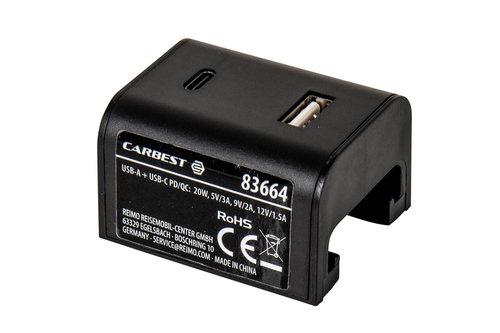 USB-A/C Port für 83656
