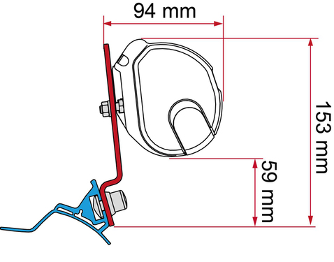 Fiamma Adap.F35+F35Pro