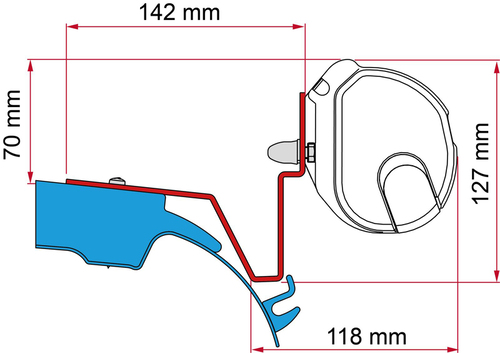 Adapter M.Vito Westfalia