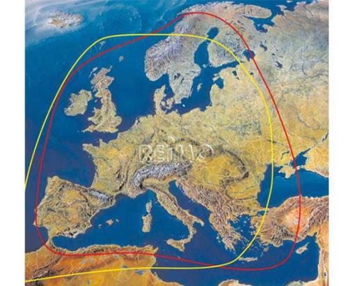 Ten Haaft satellite system Oyster 65 CI HDTV incl. HD receiver + twin LNB