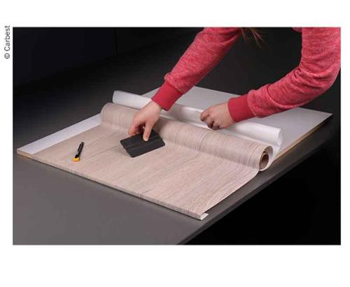 Möbelfolie schwarz matt