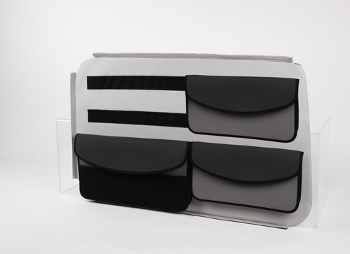 Porte-sacs pour sacoches fenêtre, VW T5/6 KR Kombi arrière gauche