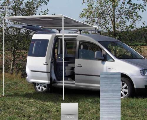 Fiamma Awning F35 Pro 2,2m Royal Grey,housing aluminium anodized