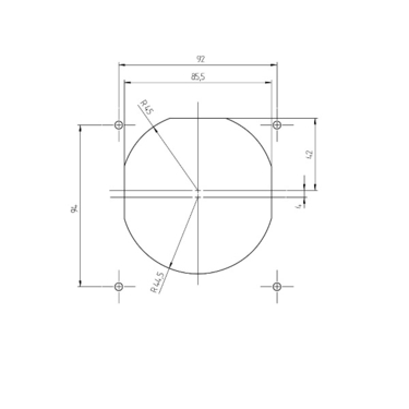 Presa CEE, nera con serratura magnetica