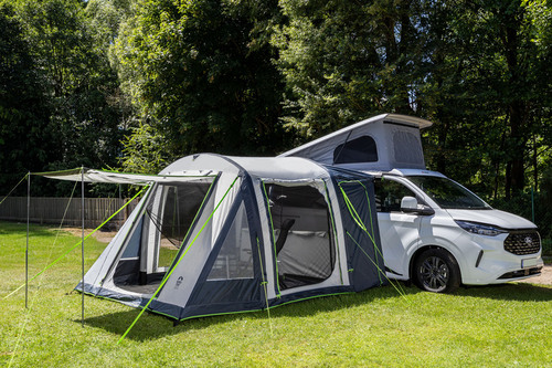 Inflatable bus awning TOUR BREEZE AIR - in 3 mounting heights -