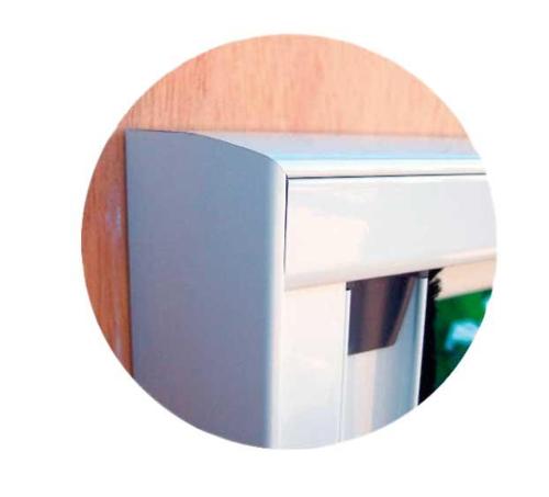 Cabin door cable routeing bedplate