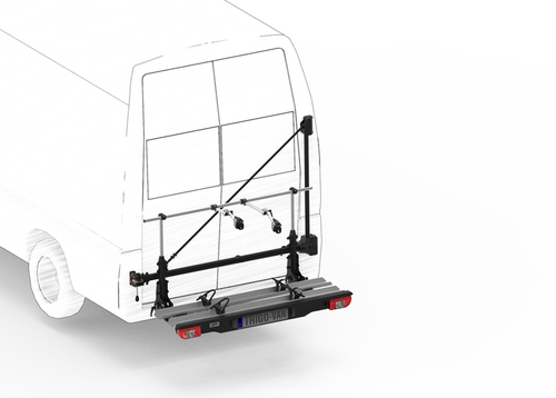 Komplettsystem für 1 Fahrrad und 1 Fat Bike - Standard Leuchten