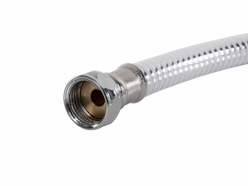 "Brusslange Hvid 1,6 m, 3/8\x 1/2"