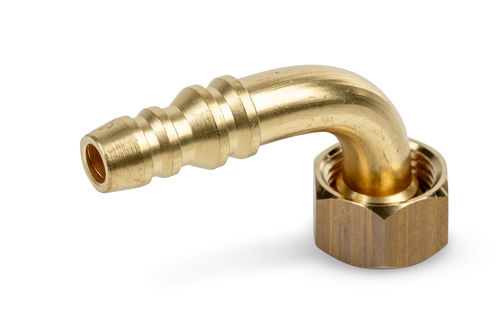Rig tilslutningsmuffel messing 90 ¬?