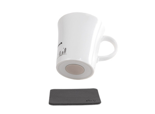 ADRIA porcelain magnetic handle cups "VAN"