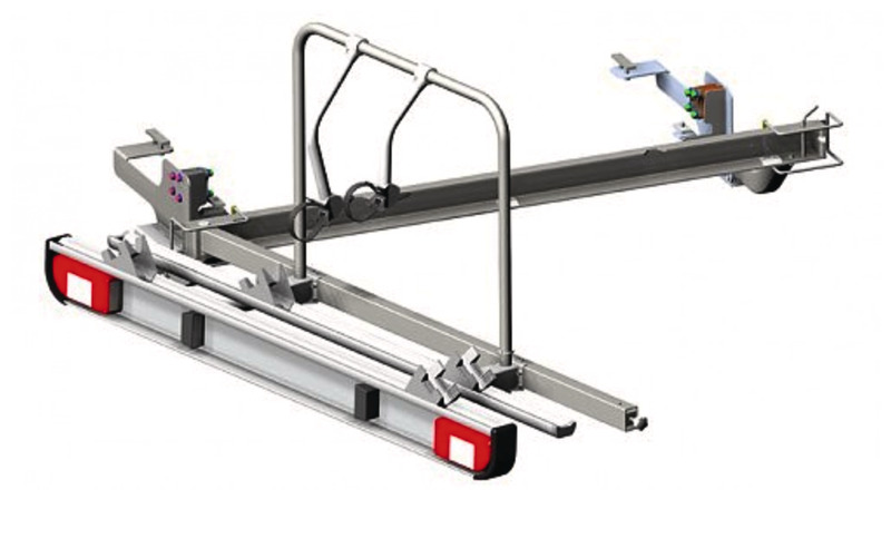 EuroCarry E-Bike carrier til Fiat Ducato fra 2006, nyttelast op til 80 kg