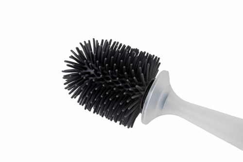 WC-harjan silikoni - valkoinen / harmaa