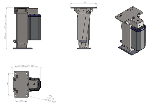 AutoLift b.5000kg Ges.gew