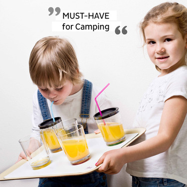 SILWY Manyetik plastik bardak PEARL GRY, 2'li set