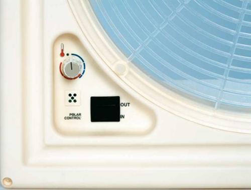 TurboVent 12 V Polar Control - Haube Weiß