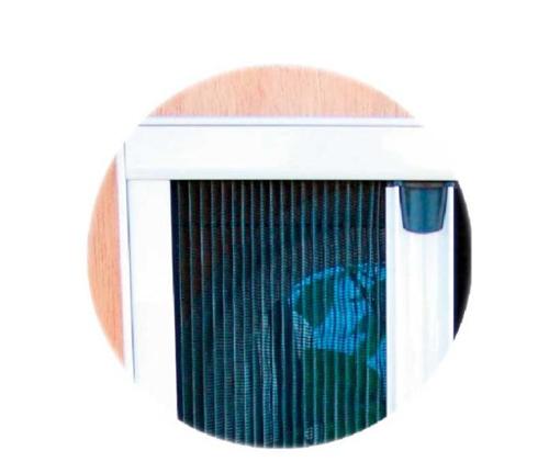 Mosquito net 650x1935mm cabin door pleated