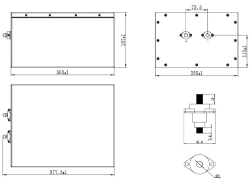 LiFePO4 Battery Li200BT-HDUC - Batteri under sätet Fiat Ducato
