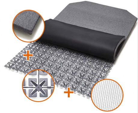 Système de couchage pour VW California T5/6.0 California en deuxième monte