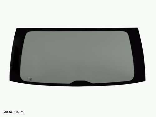 Fenêtre d'installation rigide pour VW Caddy Maxi année modèle 2004-2020 - Différents lieux d'installation -