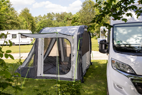 Puhallettava linja-auton markiisi TOUR BREEZE AIR - 3 asennuskorkeutta -