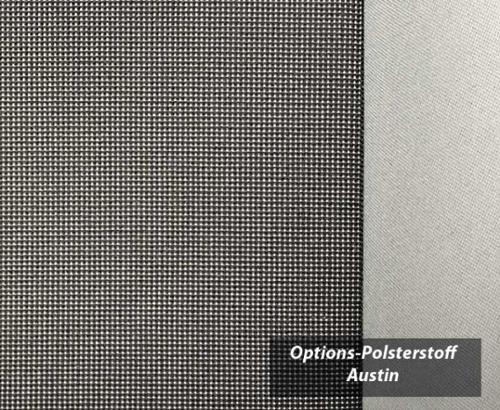 Panca a pelo VW T6 Trio Style V3000 V3000 misura 10 3 posti, imbottitura Austin