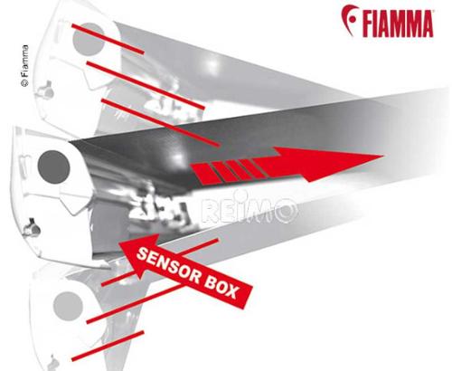 FIAMMA F45 Eagle, 3,5 m, grigio Delux, corpo bianco