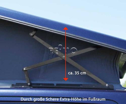 T5 Aufstelldach Easy Fit, VW T6, KR, Gurtverschluss, Klimahimmel