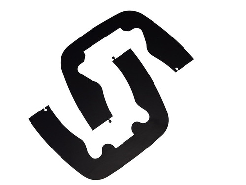 Steel protection plate for Eurochassis door handles - For Fiat Ducato and similar from 2006