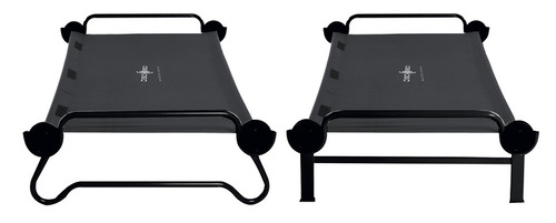 XL emeletes ágy oldalsó zsebekkel - antracit színben