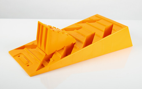 Blocking wedge, set of 2, yellow