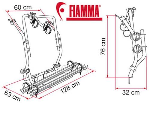 Llevar bicicleta VWT2 a 79 2Rä