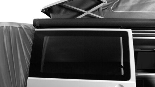 Free-standing rear tent SANDCREST L for bus height 175 - 205 cm