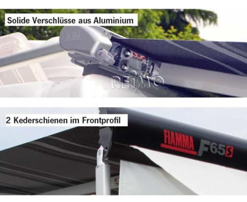 Fiamma F65S awning 3,7m for camper van, camper bus and motorhome