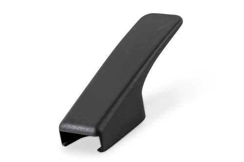 Einzelkleiderhaken Metall - Schwarz - Eckig - Nicht klappbar