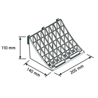 Parkstopper per Maxikeil 91511