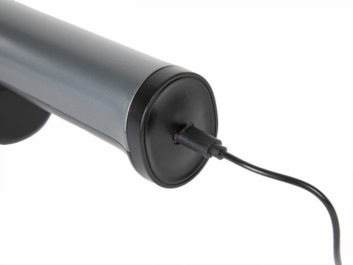 Ledningsfri støvsuger 230 V / 200 W med USB - sølvgrå