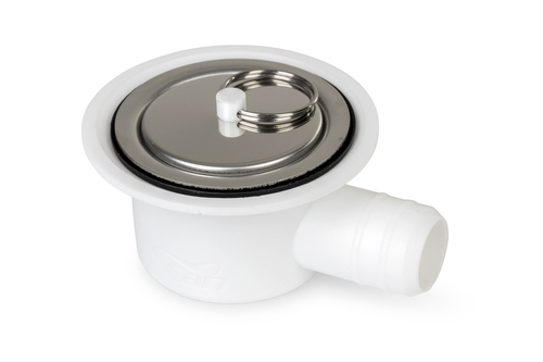 Ablauf gewinkelt f.39mm Ö