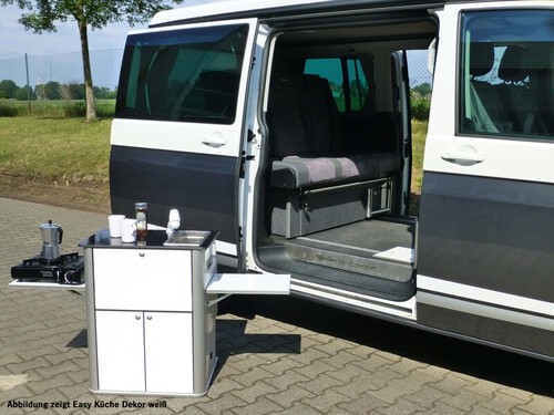 Multifunktionel køkkendel "EASY-KÜCHE" - matsort, montage til venstre