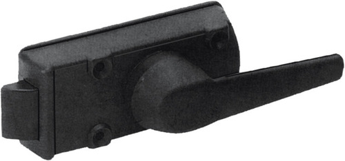 Caravan Türschloß - Rechts - Schwarz / schwarz