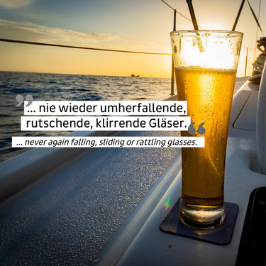 Ølbriller magnet sæt med 2, inkl. 2 magnetiske coasters