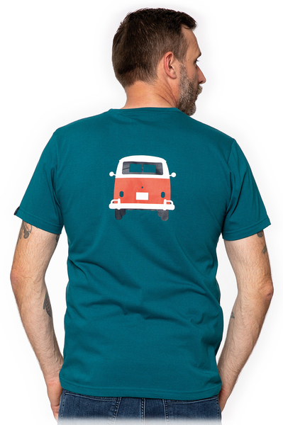 T-Shirt Herren "Bulli Front" VW, 100% Baumwolle