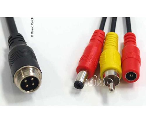 Adaptateur AV-Cinch sur Zenec pour 47803,47802 et 2x pour 47801