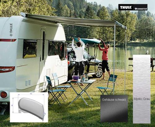 Thule Roof Awning 6200 3,25m Sapphire Blue Case Anthracite