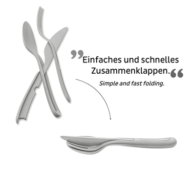 Juego de cubiertos SILWY TRICKY 3 en 1