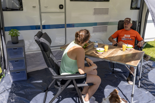 Påblæseligt fortelt til campingvogn TAVIRA AIR 390