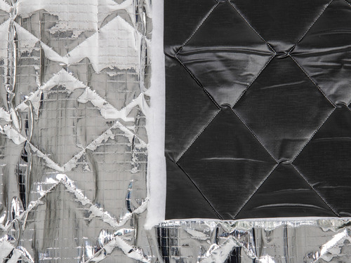 Thermomatte Do-it-yourself universal schwarz/silber, 3,5m x 1,55m