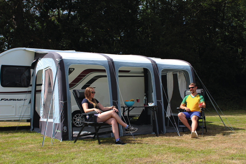 Auvent de caravane EVORA 390 PRO CLIMATE, respirant