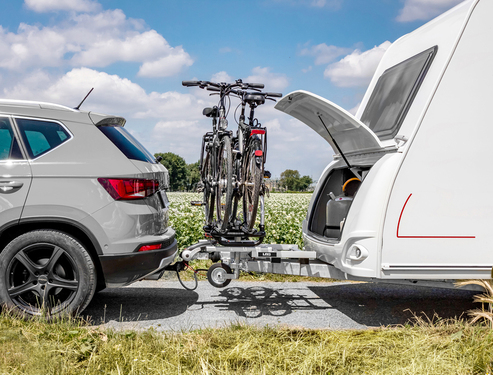LAS BC260 portabici per timone caravan, 2 biciclette