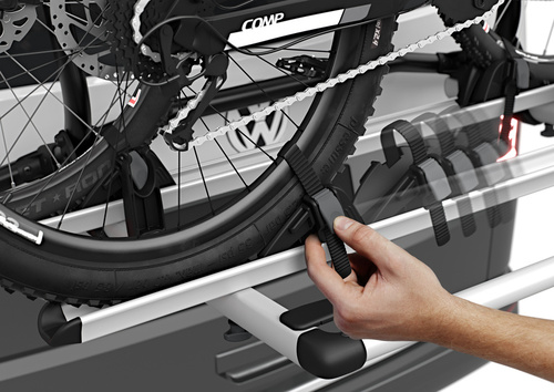 Thule WanderWay Fahrradträger für VW T6 Heckklappe, schwarz
