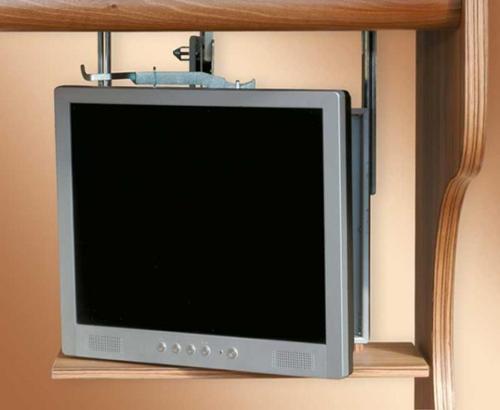 Tv-holder, elektrisk, strækker sig nedad